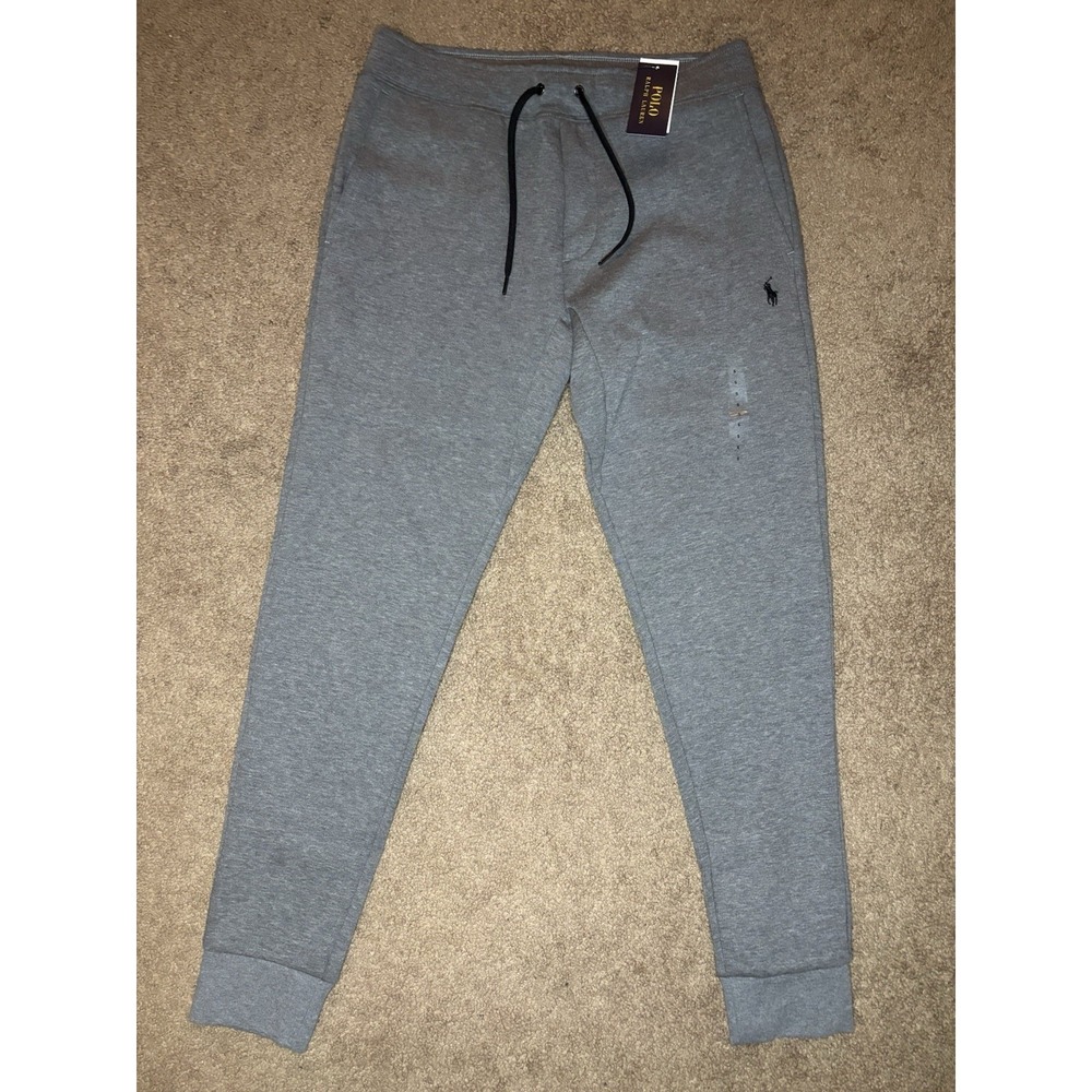 Polo Ralph Lauren Tech Jogger Sweatpants Men's Small Gray Drawstring NWT $125